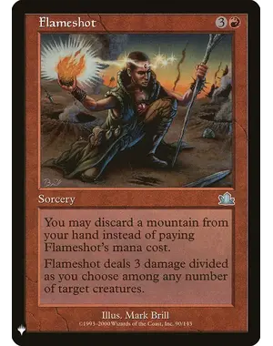Magic: The Gathering Flameshot (PCY-90) Lightly Played