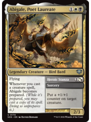 Magic: The Gathering Abigale, Poet Laureate (170) Lightly Played