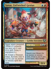 Magic: The Gathering Sanar, Unfinished Genius (223) Lightly Played