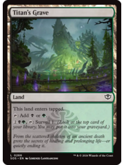 Magic: The Gathering Titan's Grave (266) Lightly Played