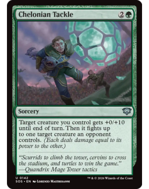 Magic: The Gathering Chelonian Tackle (142) Lightly Played