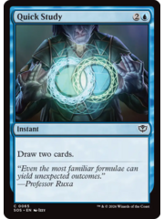 Magic: The Gathering Quick Study (65) Lightly Played