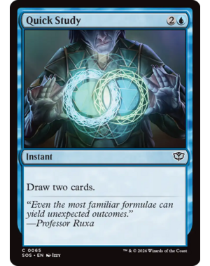 Magic: The Gathering Quick Study (65) Lightly Played