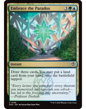 Magic: The Gathering Embrace the Paradox (186) Lightly Played