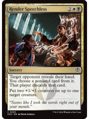 Magic: The Gathering Render Speechless (220) Lightly Played