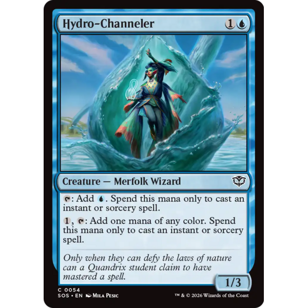 Magic: The Gathering Hydro-Channeler (54) Lightly Played