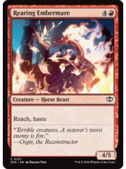 Magic: The Gathering Rearing Embermare (127) Lightly Played