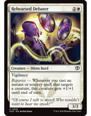 Magic: The Gathering Rehearsed Debater (29) Lightly Played