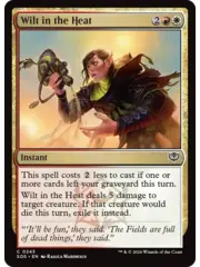 Magic: The Gathering Wilt in the Heat (243) Lightly Played