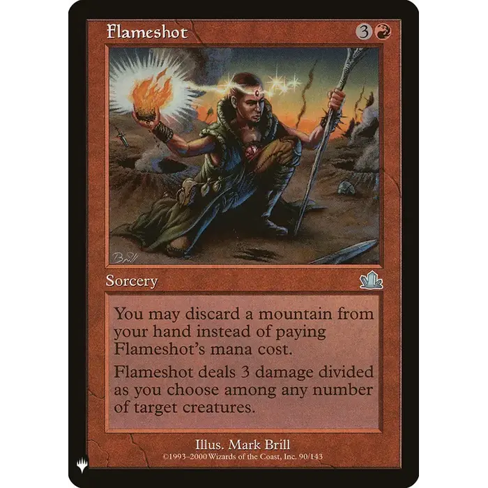 Magic: The Gathering Flameshot (PCY-90) Lightly Played