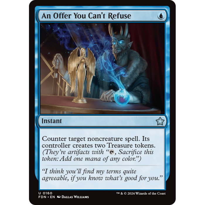 Magic: The Gathering An Offer You Can't Refuse (160) Lightly Played Foil