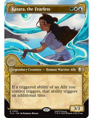 Magic: The Gathering Katara, the Fearless (350) (Showcase) Lightly Played