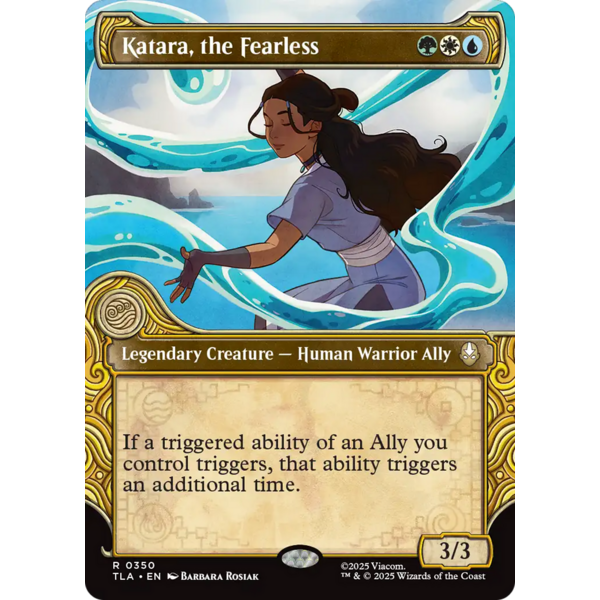 Magic: The Gathering Katara, the Fearless (350) (Showcase) Lightly Played