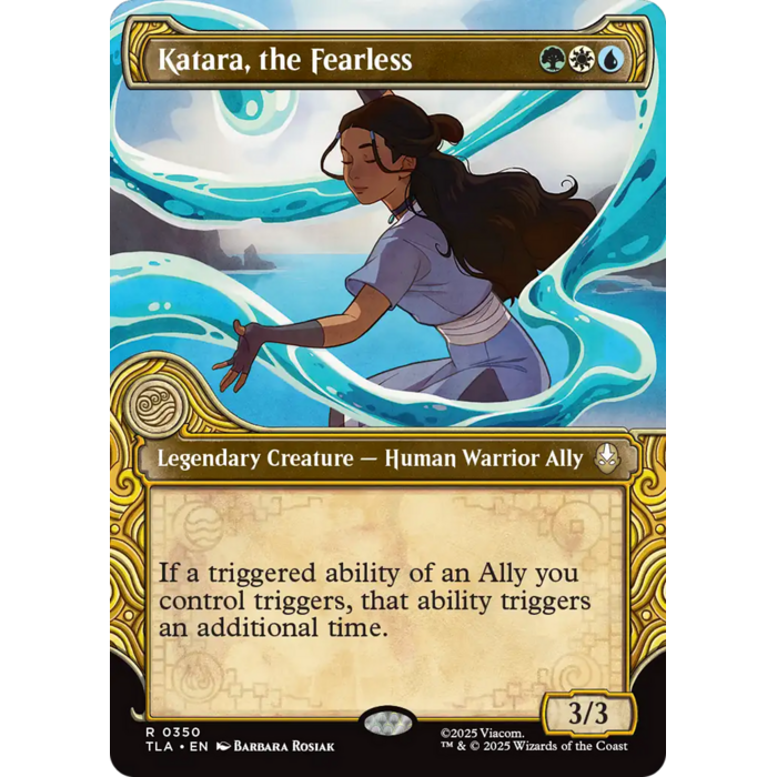 Magic: The Gathering Katara, the Fearless (350) (Showcase) Lightly Played