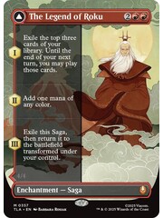 Magic: The Gathering The Legend of Roku (Borderless) (357) Lightly Played Foil