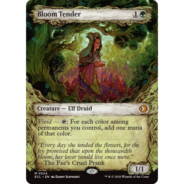 Magic: The Gathering Bloom Tender (Showcase) (0324) Lightly Played