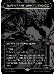 Magic: The Gathering Phyrexian Vindicator (Oil Slick Raised Foil) (347) Lightly Played Foil