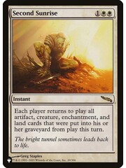 Magic: The Gathering Second Sunrise (020) Lightly Played