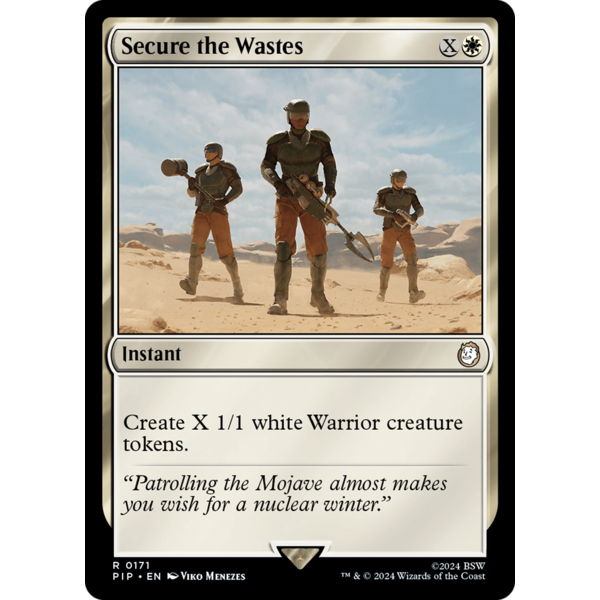 Magic: The Gathering Secure the Wastes (171) Lightly Played