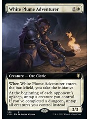 Magic: The Gathering White Plume Adventurer (Extended Art) (558) Near Mint