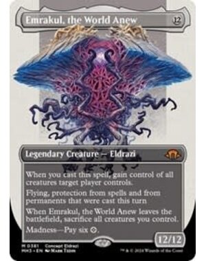 Magic: The Gathering Emrakul, the World Anew (Borderless) (381) Lightly Played