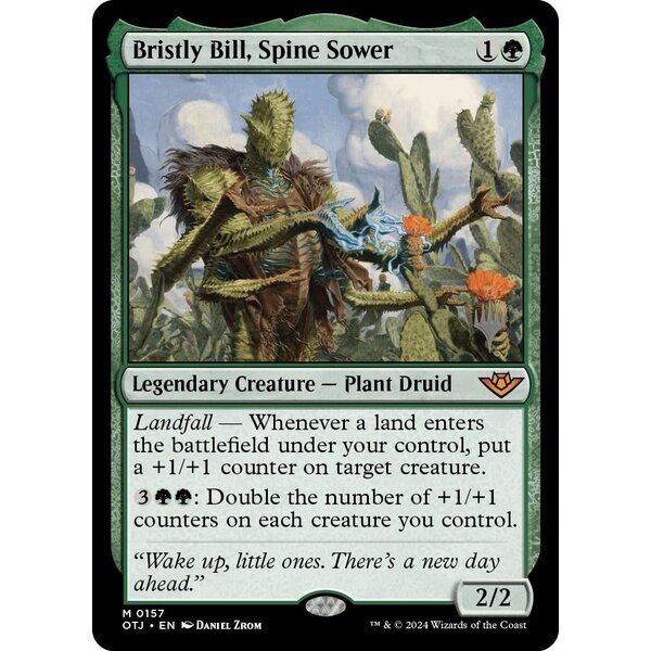 Magic: The Gathering Bristly Bill, Spine Sower (157p) Lightly Played