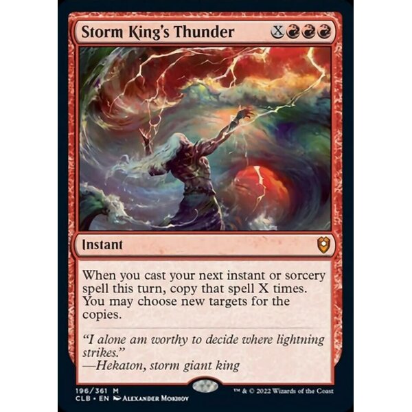 Magic: The Gathering Storm King's Thunder (196) Lightly Played