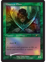 Magic: The Gathering Llanowar Elves (Retro) (001) Lightly Played Foil