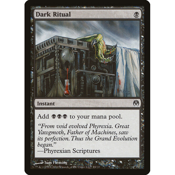 Magic: The Gathering Dark Ritual (018) Lightly Played