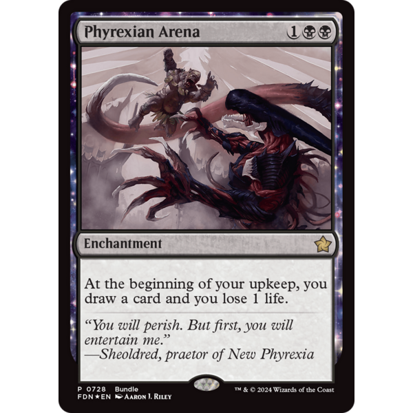 Magic: The Gathering Phyrexian Arena (Bundle) (728) Lightly Played Foil