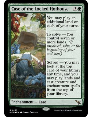 Magic: The Gathering Case of the Locked Hothouse (155) Lightly Played