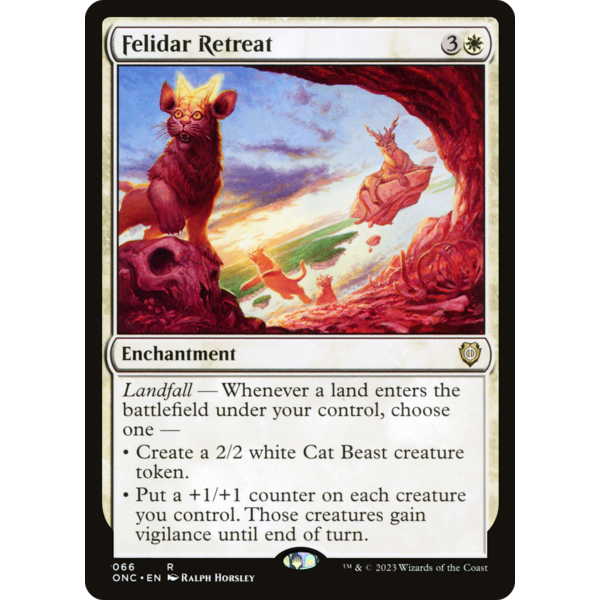 Magic: The Gathering Felidar Retreat (574) Lightly Played