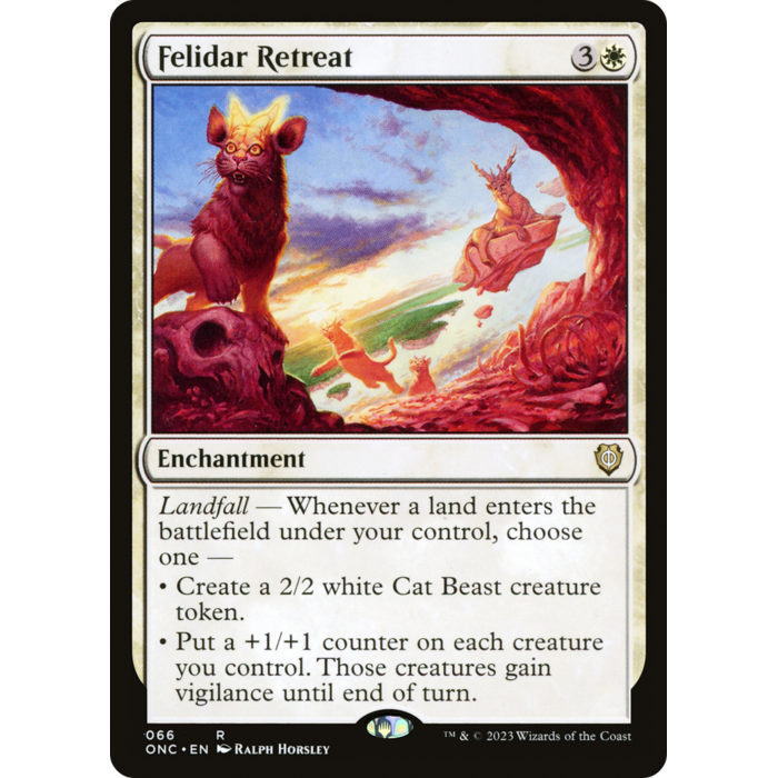 Magic: The Gathering Felidar Retreat (574) Lightly Played