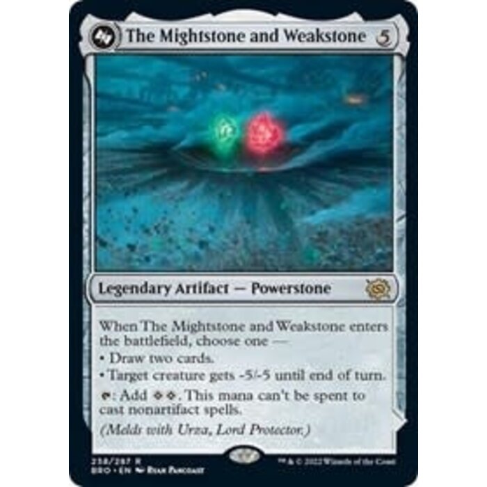 Magic: The Gathering The Mightstone and Weakstone (238) Lightly Played