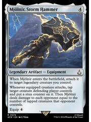 Magic: The Gathering Mjolnir, Storm Hammer (074) (Foil) Lightly Played