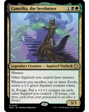 Magic: The Gathering Camellia, the Seedmiser (207) Lightly Played