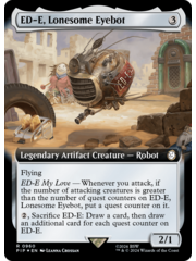 Magic: The Gathering ED-E, Lonesome Eyebot (Extended Art) (Surge Foil) (960) Lightly Played Foil