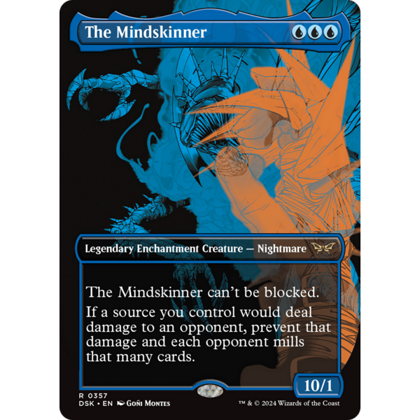 Magic: The Gathering The Mindskinner (Showcase) (357) Lightly Played Foil