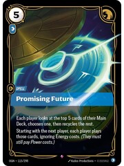 UVS Games Promising Future (115) Near Mint Foil