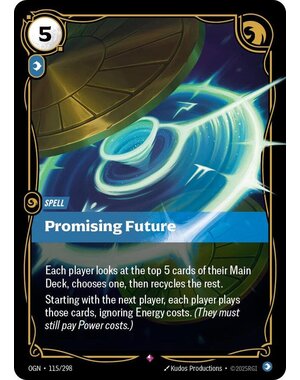 UVS Games Promising Future (115) Near Mint Foil