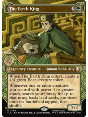 Magic: The Gathering The Earth King (Showcase) (344) Lightly Played