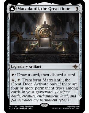 Magic: The Gathering Matzalantli, the Great Door // The Core (256) Lightly Played