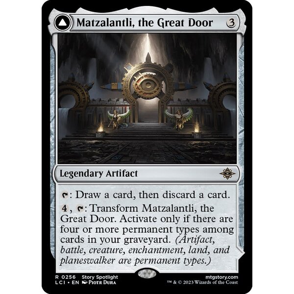 Magic: The Gathering Matzalantli, the Great Door // The Core (256) Lightly Played