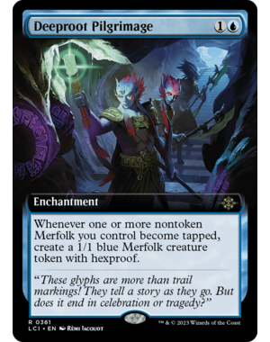 Magic: The Gathering Deeproot Pilgrimage (Extended Art) (361) Lightly Played