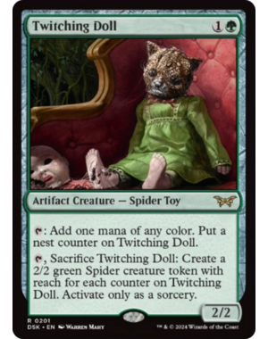 Magic: The Gathering Twitching Doll (201) Lightly Played Foil
