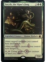 Magic: The Gathering Saryth, the Viper's Fang (197) Lightly Played Foil