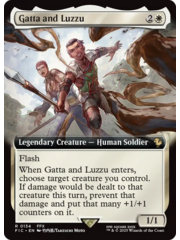 Magic: The Gathering Gatta and Luzzu (Extended Art) (134) Lightly Played Foil