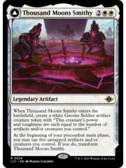 Magic: The Gathering Thousand Moons Smithy // Barracks of the Thousand (039) Lightly Played