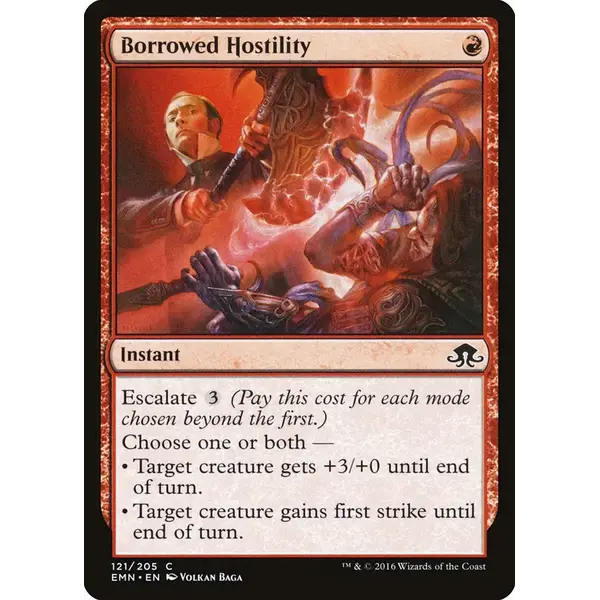 Magic: The Gathering Borrowed Hostility (121) Near Mint