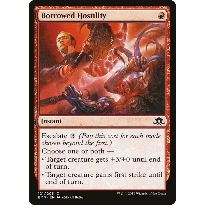 Magic: The Gathering Borrowed Hostility (121) Near Mint